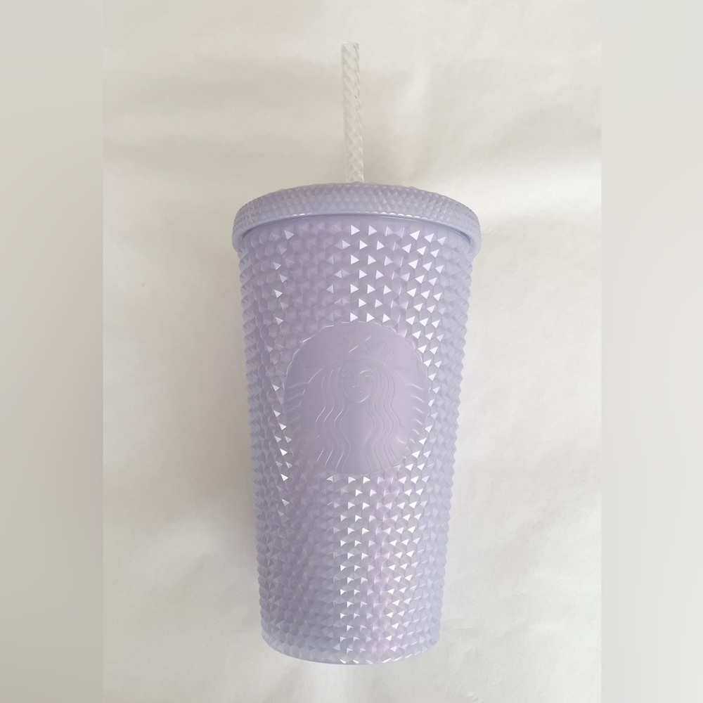 Starbucks 2021 Winter/Holiday Icy Lilac Purple Studded Tumbler Grande 16oz